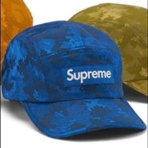 SOLD Blue Satin Digi Supreme Hat